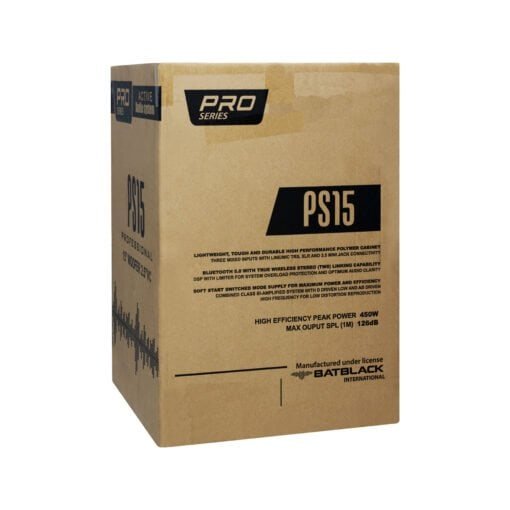 Parlante Activo 15" 450W PS15 BATBLACK PRO SERIES - Imagen 5