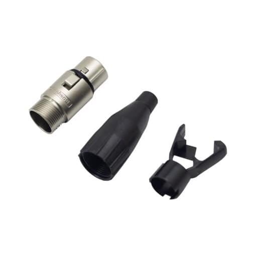 Conector Jack XLR Aéreo 3 Pines AC3F AMPHENOL - Imagen 3