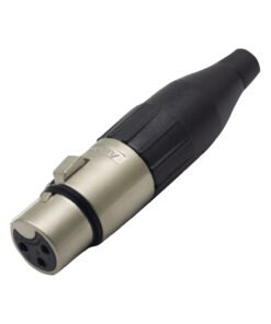 Conector Jack XLR Aéreo 3 Pines AC3F AMPHENOL