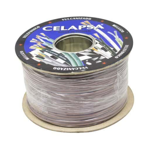 Cable Telefónico Redondo 2 Hilos 2x24AWG CELAPSA