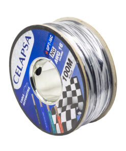 Alternative view of Cable Automotriz 16 AWG Negro GPT-16NG CELAPSA x Rollo