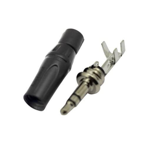 Conector Mini Plug Stereo 3.5mm Negro KS3PB AMPHENOL - Imagen 3