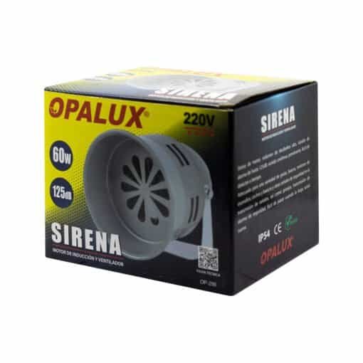 Sirena de Viento con Motor de Inducción y Ventilador OP-290 OPALUX - Imagen 6