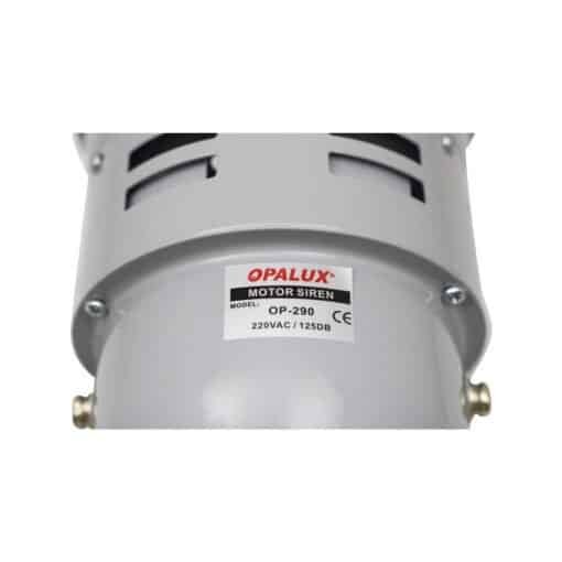 Sirena de Viento con Motor de Inducción y Ventilador OP-290 OPALUX - Imagen 5