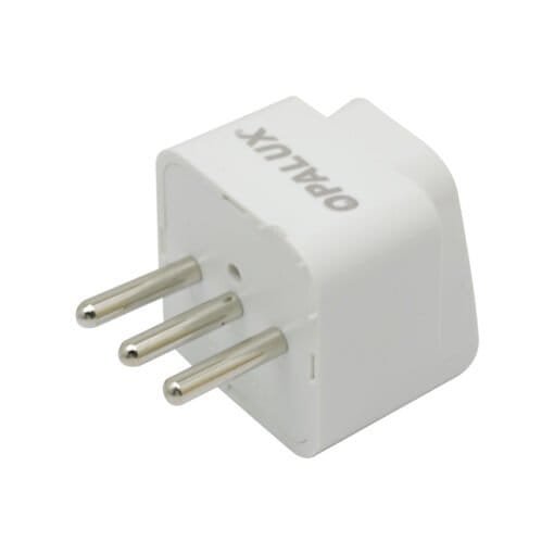 Adaptador Enchufe con Toma Tierra Tipo L OP-603-L OPALUX - Imagen 3