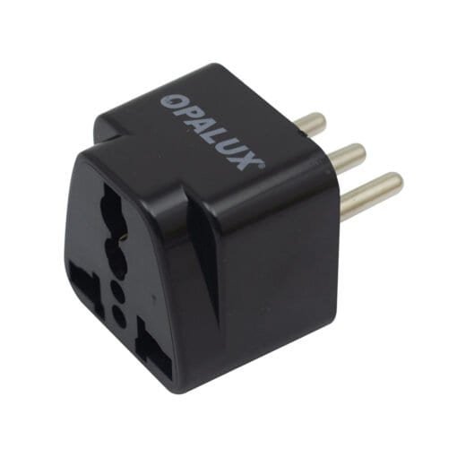 Adaptador Enchufe con Toma Tierra OP-603-LNG OPALUX - Imagen 2