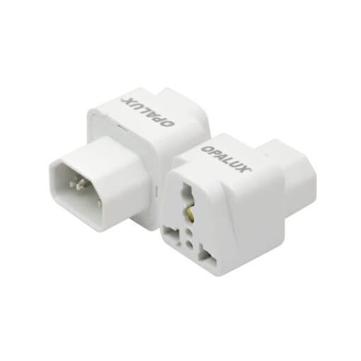Adaptador Enchufe con Toma Tierra para UPS OP-603-R OPALUX