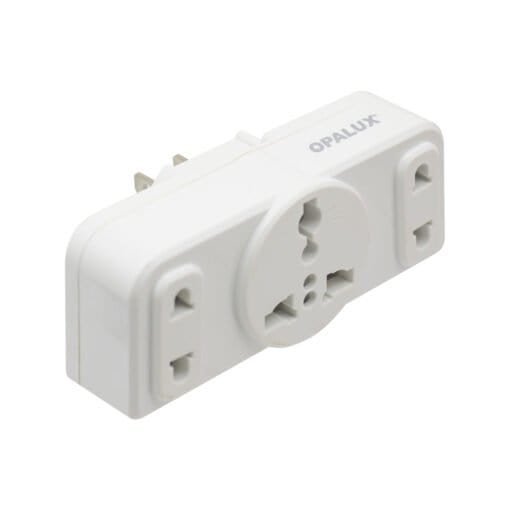 Adaptador Enchufe Triple OP-609-A3 OPALUX
