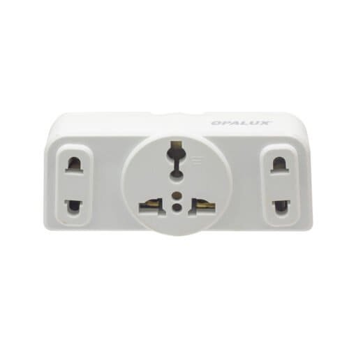Adaptador Enchufe Triple OP-609-A3 OPALUX - Imagen 3