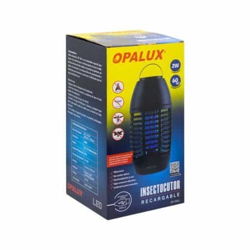 Insectocutor Recargable UV 2W OP-7DCL OPALUX - Imagen 2