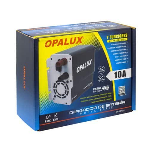 Cargador de Baterías 12V 10A OP-BC1221 OPALUX - Imagen 5