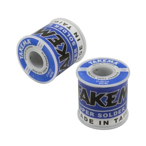Rollo de Estaño 60/40 2.0mm 1 Libra ST-60/2.0 TAKEMA