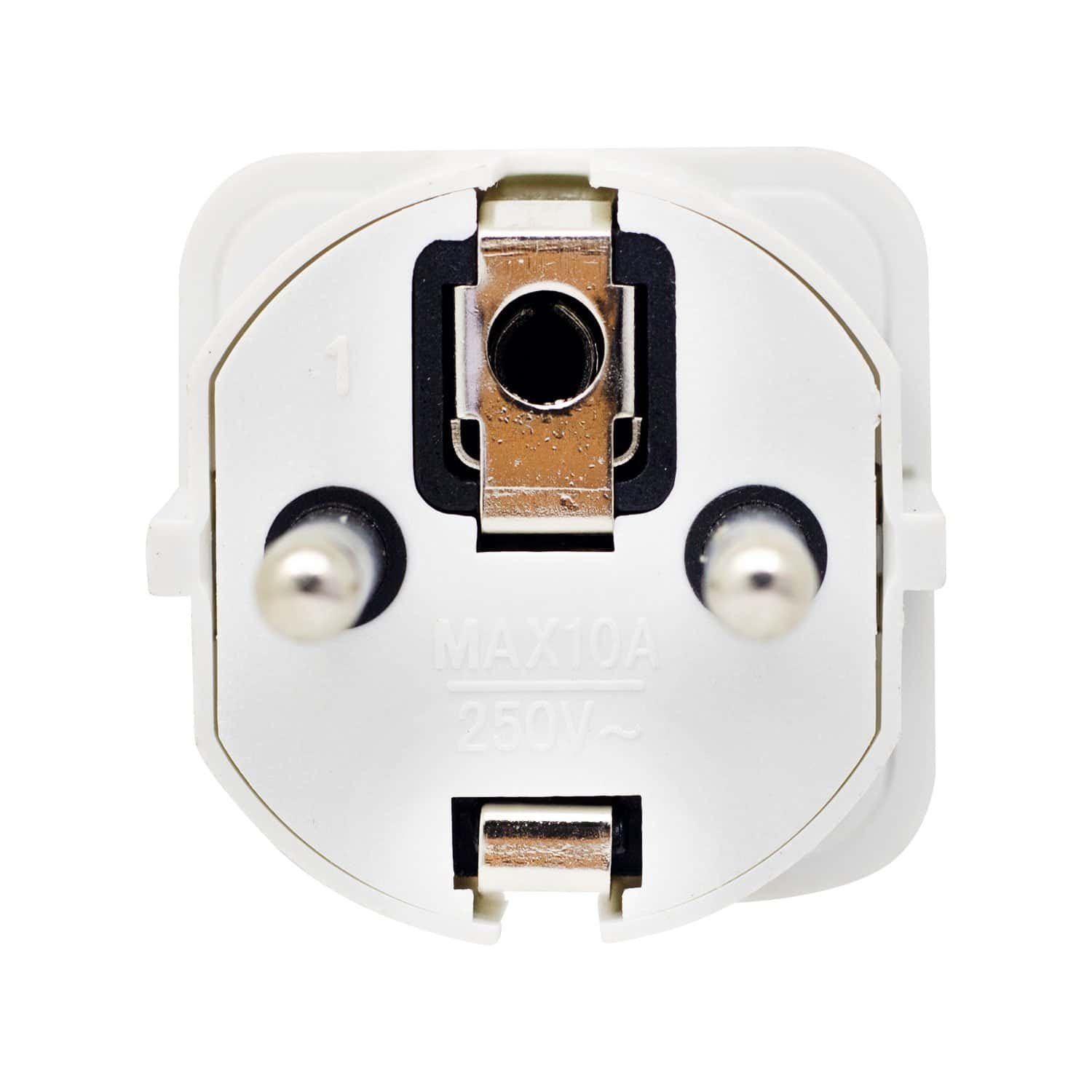 Adaptador Enchufe + Tierra a Tipo F (Schuko) OP-603-K OPALUX - Imagen 5