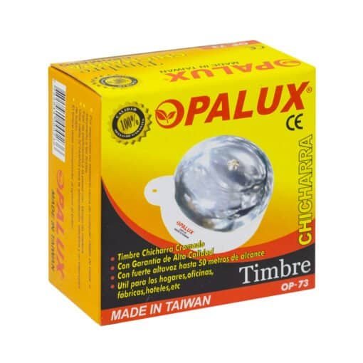 Timbre Chicharra de Metal 3" OP-73 OPALUX - Imagen 2