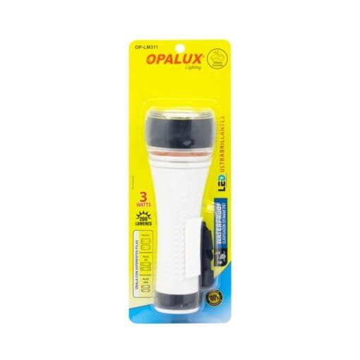 Linterna LED 3W 200Lm Compatible Con 3 Tipos De Carga IP67 OP-LM311 OPALUX - Imagen 5