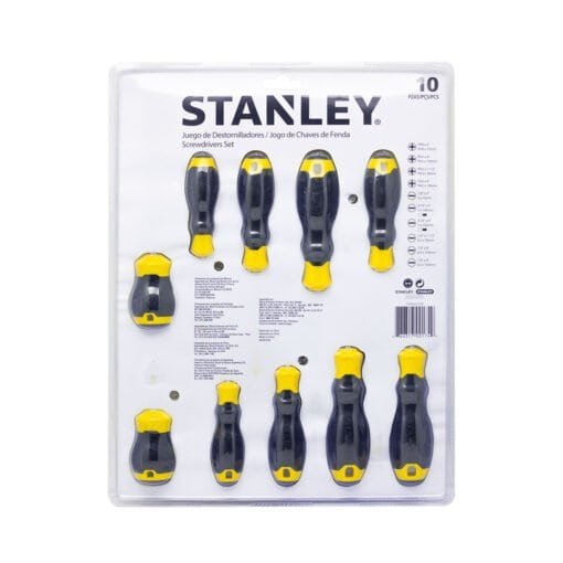 Juego de Destornilladores de 10Pcs STMT66676-840 STANLEY - Imagen 2