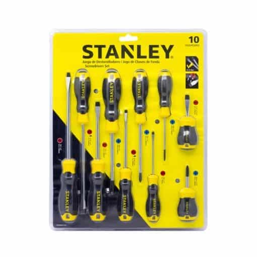Juego de Destornilladores de 10Pcs STMT66676-840 STANLEY