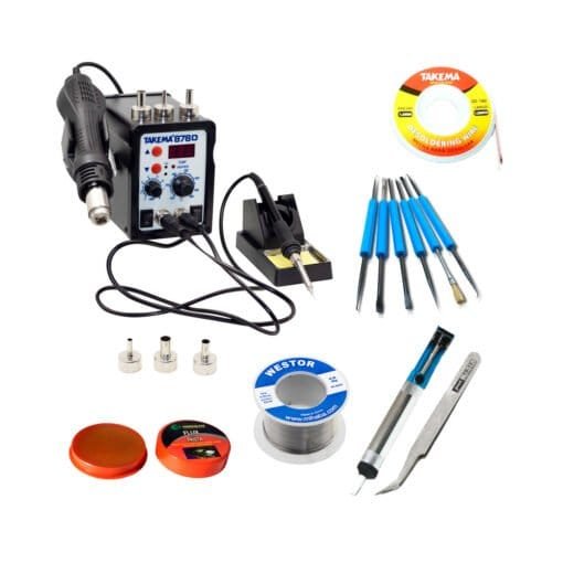 Kit Estación para Soldar + Accesorios 878D-KIT7 WESTOR