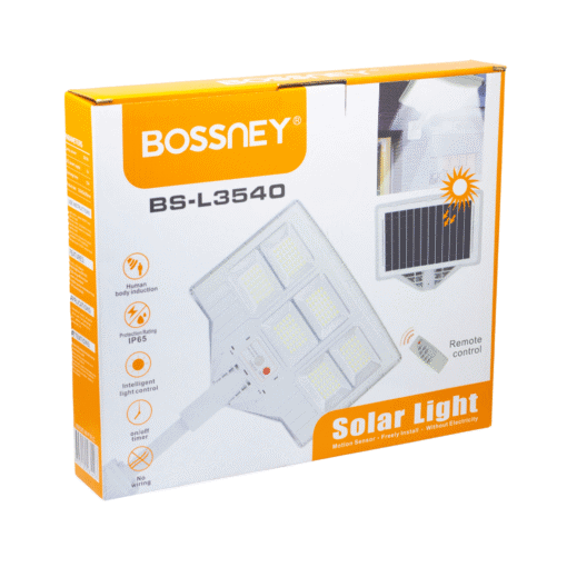 Reflector LED Solar con Sensor y Temporizador BS-L3540 BOSSNEY - Imagen 10