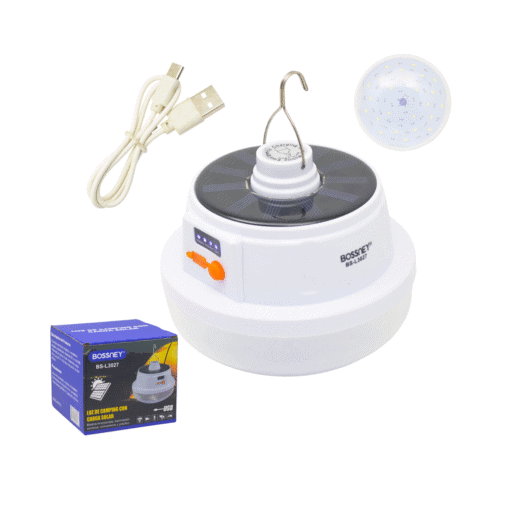 Luz De Camping Con Carga Solar BS-L3027 BOSNEYY