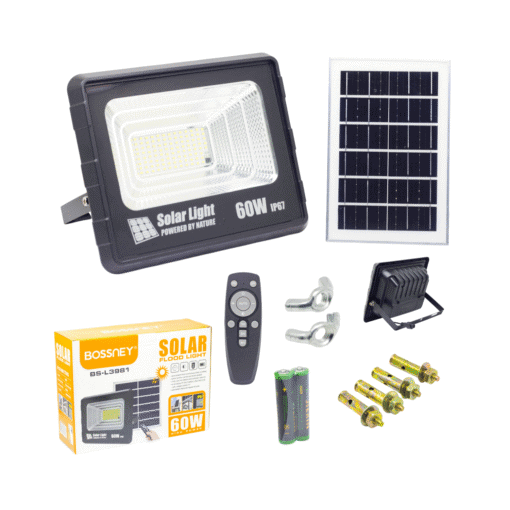 Lámpara LED con Panel Solar Exterior BS-L3981 BOSSNEY