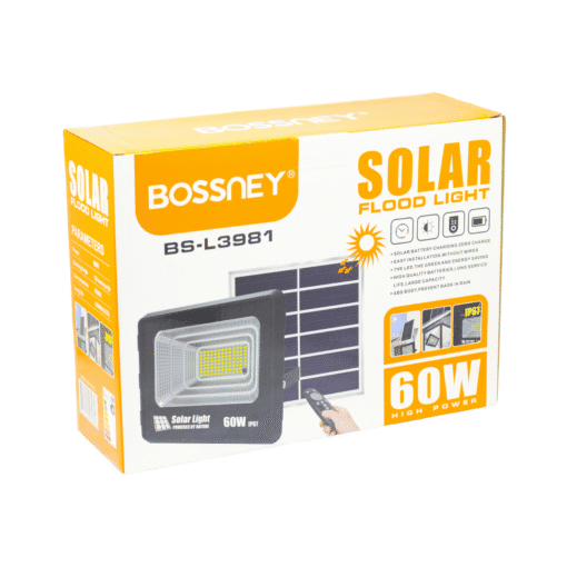 Lámpara LED con Panel Solar Exterior BS-L3981 BOSSNEY - Imagen 10