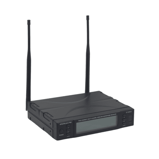 Micrófono Profesional Inalámbrico UHF Doble BT-M8822 BATBLACK - Imagen 3