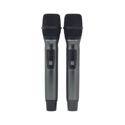 Micrófono Profesional Inalámbrico UHF Doble BT-M8822 BATBLACK - Imagen 5
