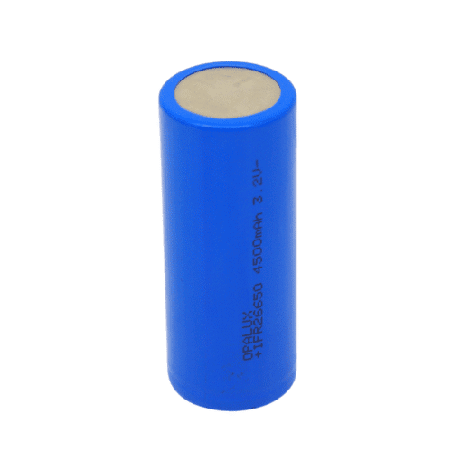 Batería Recargable 3.2V 4500mAh IFR26650-4500 OPALUX - Imagen 3