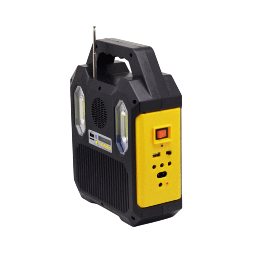 Kit Solar Portátil C/ Linterna 6W OP-9028B OPALUX - Imagen 3