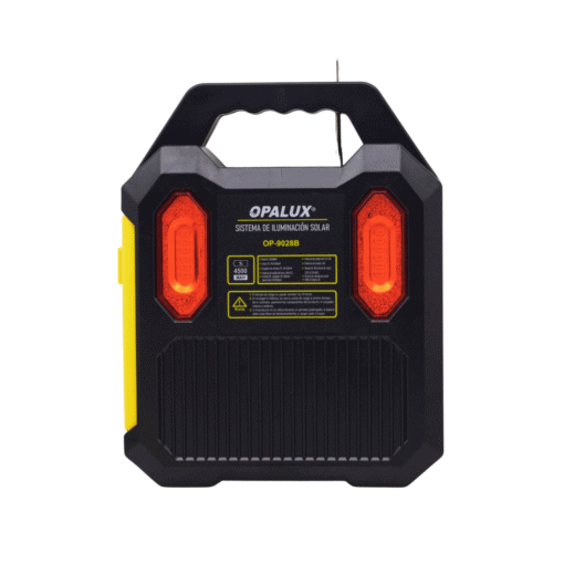 Kit Solar Portátil C/ Linterna 6W OP-9028B OPALUX - Imagen 5