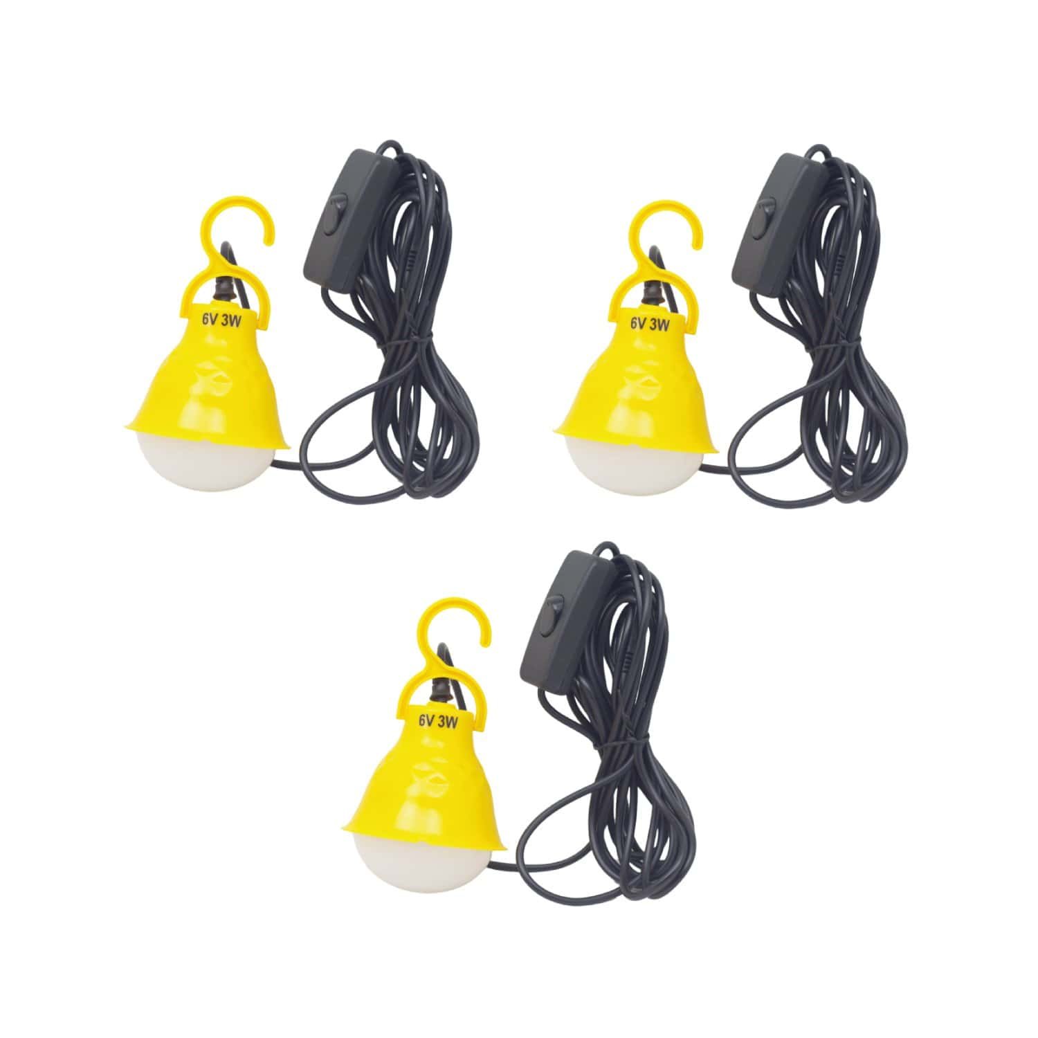 Kit Solar Portátil C/ Linterna 6W OP-9028B OPALUX - Imagen 9