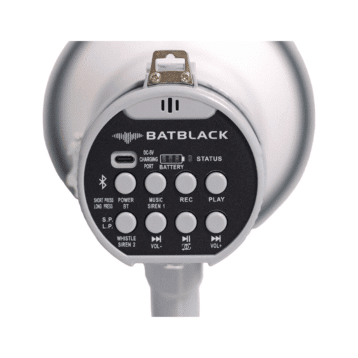 Megáfono Recargable 90W + Extensión de Mano BT-ER99 BATBLACK - Imagen 2
