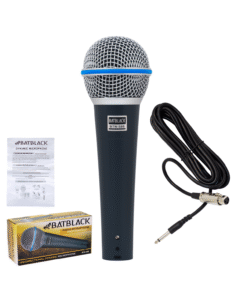 Micrófono Alámbrico BTN-58B BATBLACK