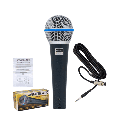 Micrófono Alámbrico BTN-58B BATBLACK