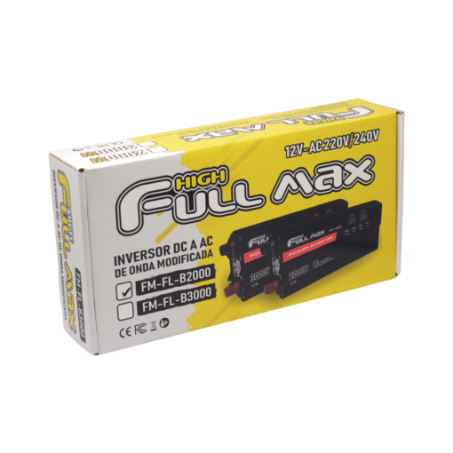 Inversor de Onda Modificada 2000W con 4 Puertos USB 5VDC 6.8A FM-FL-B2000 HIGH FULL MAX - Imagen 9