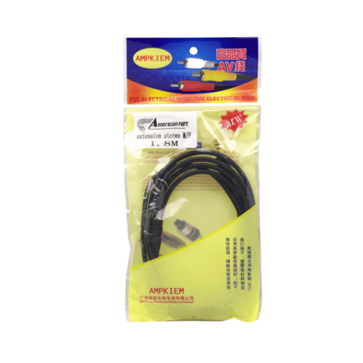 Cable De Extensión Estéreo 3.5mm Macho A Hembra GP-380 AMERICAN NET - Imagen 4