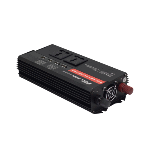 Inversor de Onda Modificada 1000W con 4 Puertos USB 5VDC 6.8A HFM-FL-B1000 HIGH FULL MAX - Imagen 4
