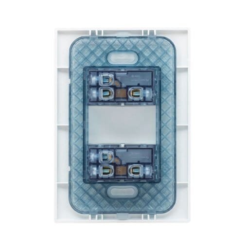 Interruptor Doble Conmutador 10A 250V Empotrable KF2201-3 OPALUX - Imagen 4