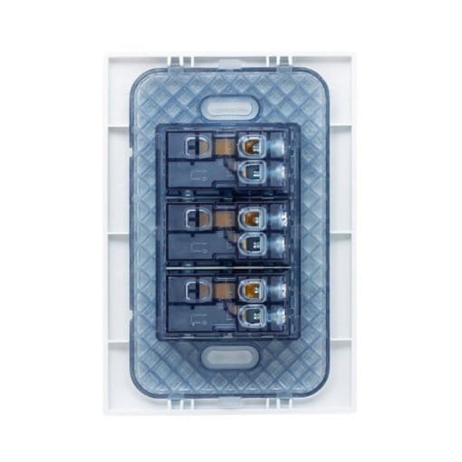 Interruptor Triple 120/250V KF2301 Opalux - Imagen 4