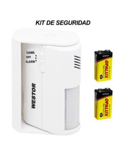 Kit Sensor de Movimiento + 2 Baterías 9V