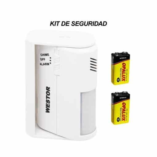 Kit Sensor de Movimiento + 2 Baterías 9V