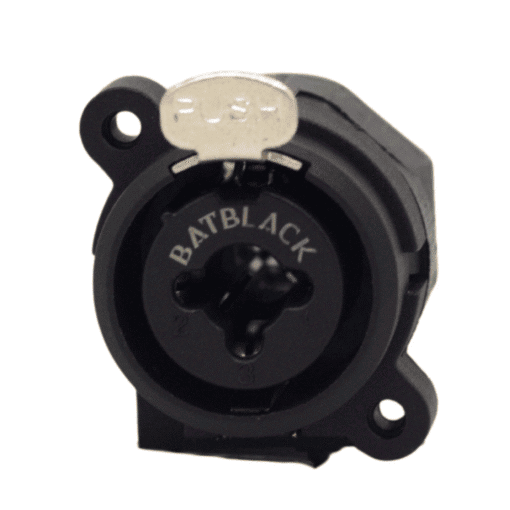 Chasis Hembra Combo XLR/6.3mm 7 Pines Gold LA1115 BATBLACK - Imagen 3