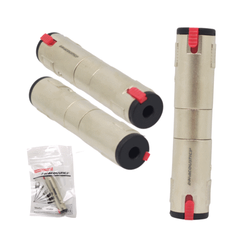 Adaptador Jack Estéreo 6.3mm a Jack Estéreo 6.3mm LN-2020 L&N ACOUSTICS
