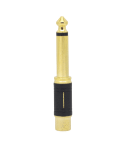 Alternative view of Adaptador RCA a Plug Mono 6.3mm Negro LN-2036-3BK L&N ACOUSTICS