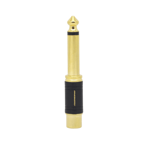 Adaptador RCA a Plug Mono 6.3mm Negro LN-2036-3BK L&N ACOUSTICS - Imagen 2
