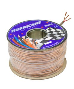 Cable Micrófono Estéreo 4mm 100m Clear Transparente M-2CM-C HURRICANE