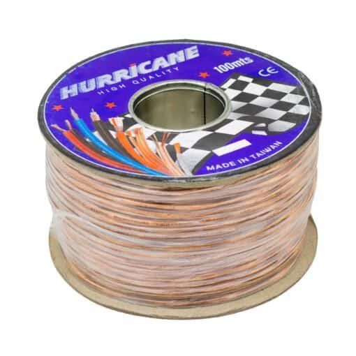 Cable Micrófono Estéreo 4mm 100m Clear Transparente M-2CM-C HURRICANE - Imagen 5