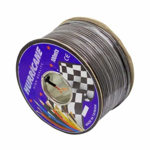 Cable Micrófono Estéreo 4mm 100m Clear Negro M-2CM-CNG HURRICANE - Imagen 3