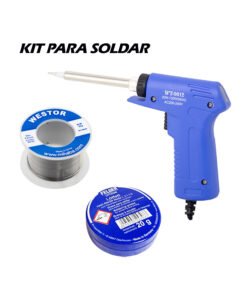 Kit Cautín + Pasta de Soldar + Soldadura MIHABA-WT9012-3